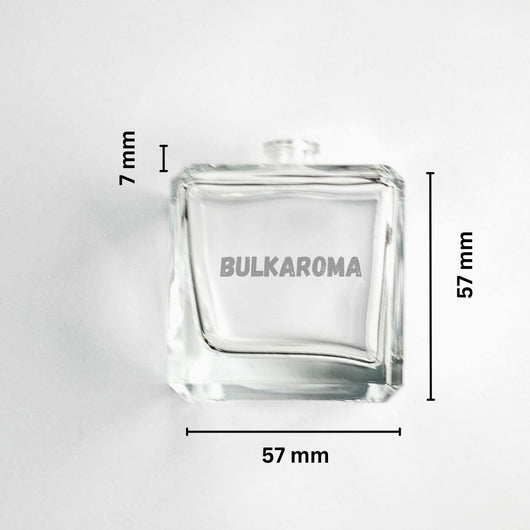 100ml Cube Glass Bottles FEA 15 - BULKAROMA - Equipment / Accessories - Bulkaroma - Bulkaroma
