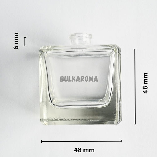 50ml Cube Glass Bottles FEA 15 - BULKAROMA - Equipment / Accessories - Bulkaroma - Bulkaroma