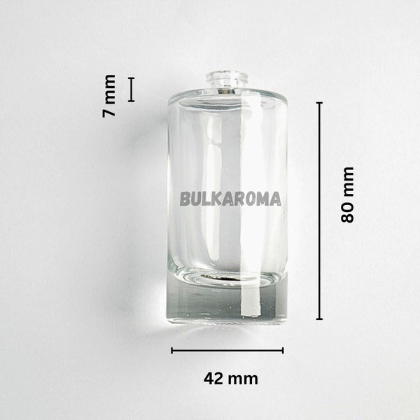 50ml Cylindrical Glass Bottles FEA 15 - BULKAROMA - Equipment / Accessories - Bulkaroma - Bulkaroma
