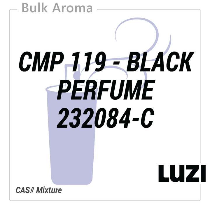 CMP 119 - BLACK PERFUME 232084 - C - LUZI - Fragrances - Luzi - Bulkaroma