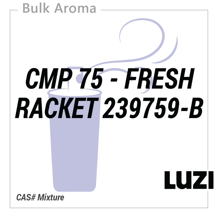 CMP 75 - FRESH RACKET 239759 - B - LUZI - Fragrances - Luzi - Bulkaroma