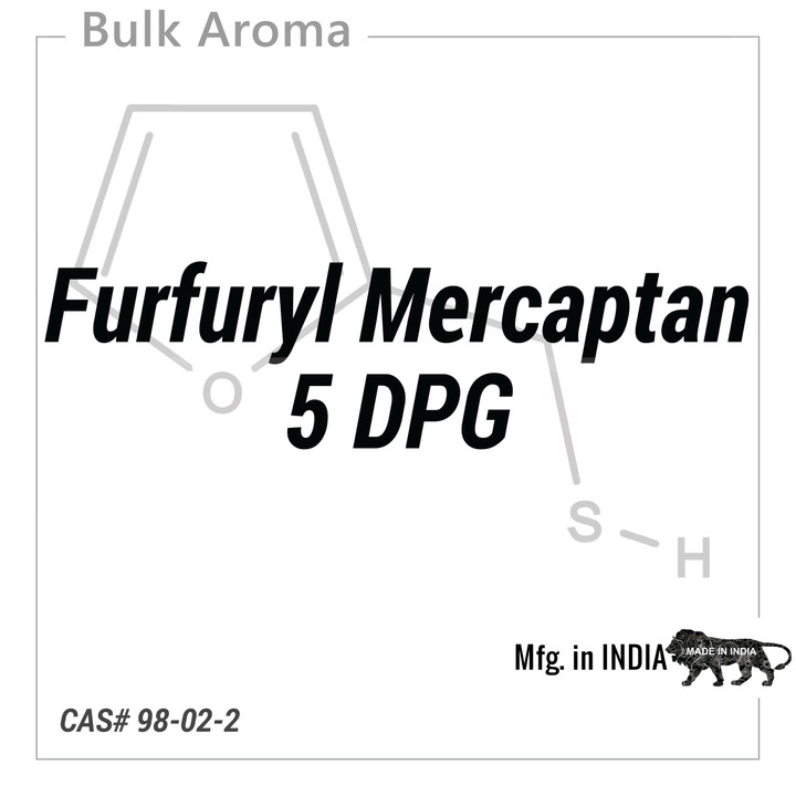 Furfuryl Mercaptan 5 DPG - PB - 1101LC - Aromatic Chemicals - Indian Manufacturer - Bulkaroma