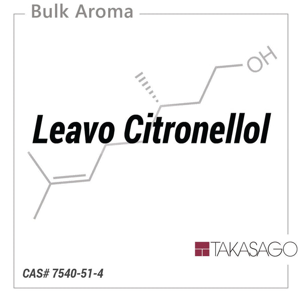 Leavo Citronellol - TAKASAGO - Aromatic Chemicals - Takasago - Bulkaroma