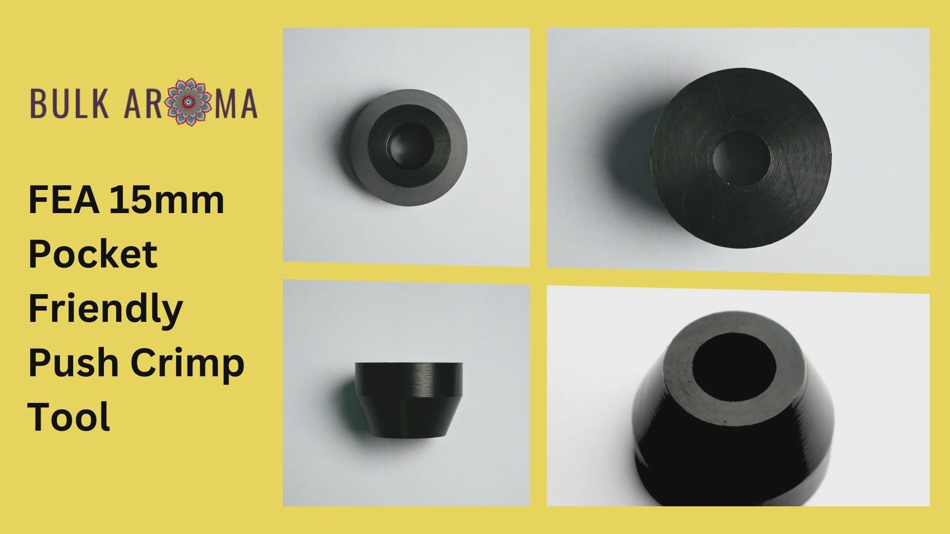 Pocket Friendly CollaringdeCollaring Perfume Push Crimp Tool FEA15