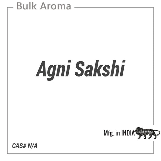 Agni Sakshi Ag - PA-100VJ - Fragrances - Indian Manufacturer - Bulkaroma