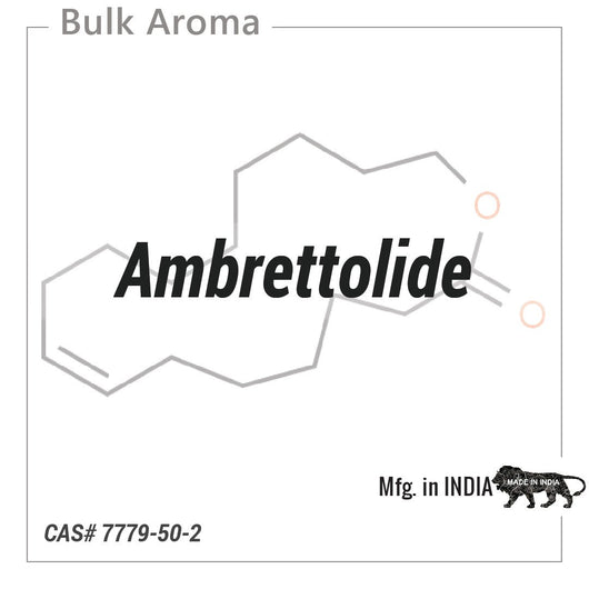 Ambrettolide - PO-1223DF - Aromatic Chemicals - Indian Manufacturer - Bulkaroma