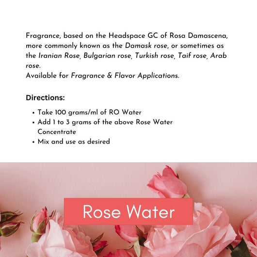 Rose Water RCO (Water Soluble) - Bulkaroma - Fragrances - Bulkaroma - Bulkaroma
