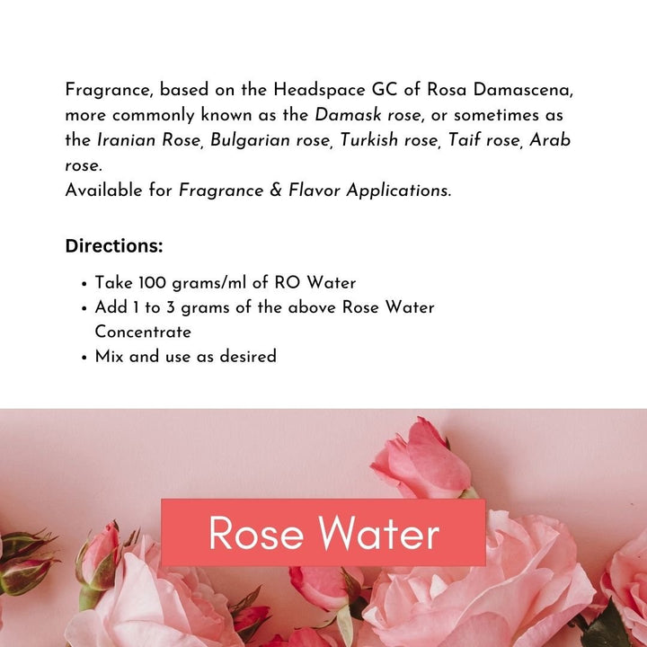 Rose Water RCO (Water Soluble) - Bulkaroma - Fragrances - Bulkaroma - Bulkaroma