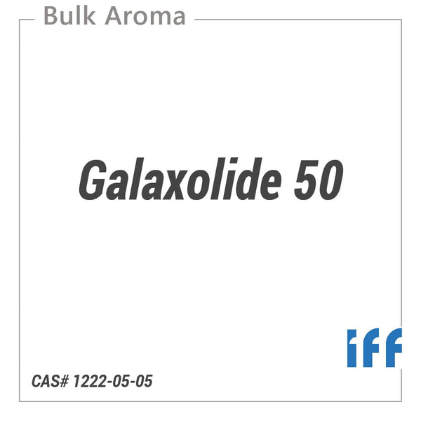 Galaxolide 50 - IFF - Aromatic Chemicals - IFF - Bulkaroma