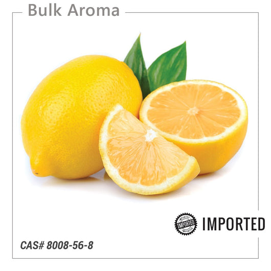 Lemon Essential Oil Cold Pressed - PA-100PC - Naturals - Imported-Brazil - Bulkaroma