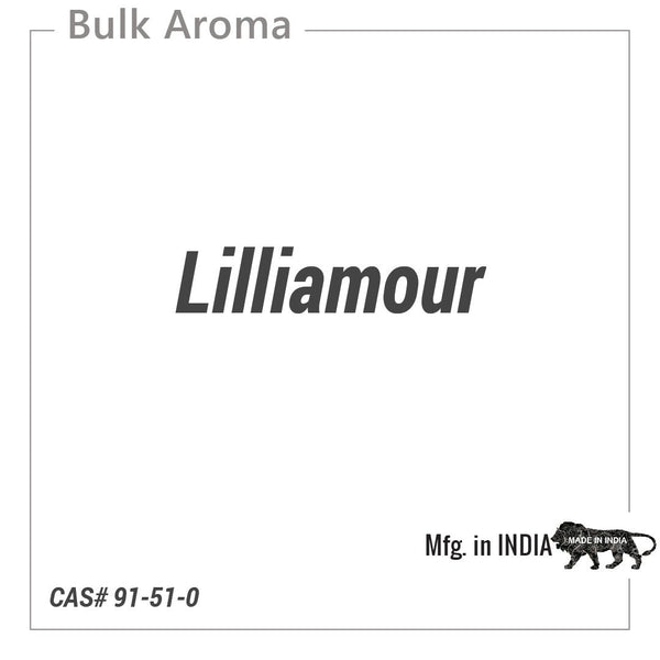 Lilliamour (Schiff`s Base - Lillial/Methyl Anthranilate) - PK-100AU - Aromatic Chemicals - Indian Manufacturer - Bulkaroma