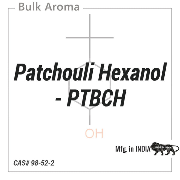 Patchouli Hexanol - PTBCH (Patchone IFF Equivalent) - PT-100EE - Aromatic Chemicals - Indian Manufacturer - Bulkaroma
