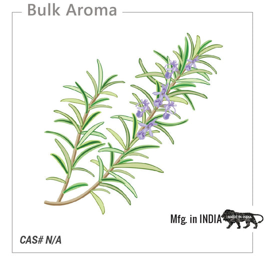 Rosemary Oil RCO - PY-100NS - Reconstitutions & Near Naturals - Indian Manufacturer - Bulkaroma