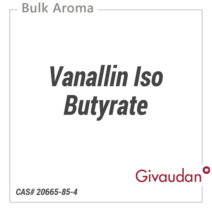 Vanillin Iso Butyrate | Isobutavan - GIVAUDAN - Aromatic Chemicals - Givaudan - Bulkaroma