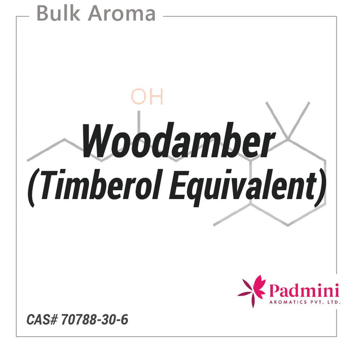 Woodamber (Timberol Equivalent) - PADMINI - Aromatic Chemicals - Indian Manufacturer - Bulkaroma